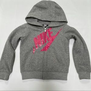 Toddler Girls Nike Zip-up Hoodie